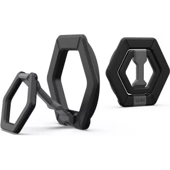Urban Armor Gear UAG Magnetic Ring Stand sort/sølv