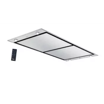 TEKA DHT 1285 5999 Island Cooker Hood, 800 m³/h, Stainless Steel and Glass