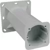 KOPOS KEZ_KB Electrical Installation Box for Insulated Facades, 120x120mm, Grey/Orange