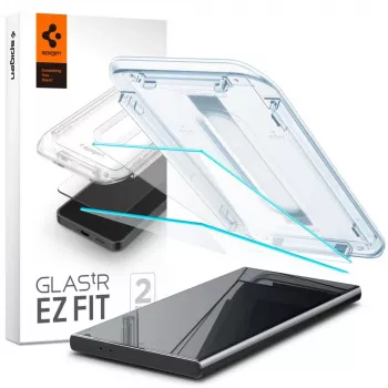 Spigen Glas.tR EZ Fit hærdet glas skærmbeskyttelse til Samsung Galaxy S24 Ultra - 2-pak
