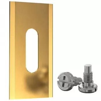 EXTRA DIGITAL robotplæneklipper-klingesæt, 35x18x0,6 mm, titanbelagt, 30 stk.
