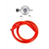 TEESA BBQ Gasregulator til grill (slange, spændebånd)