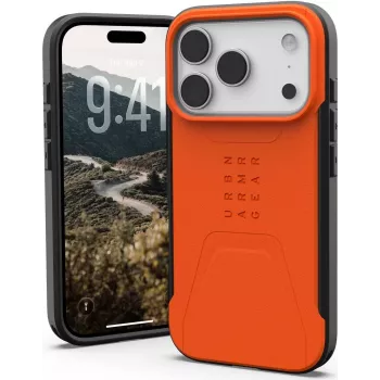 UAG Civilian MagSafe Cover til iPhone 17 Pro, Orange