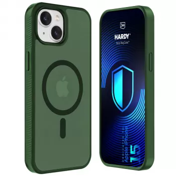 3MK PROTECTION Apple iPhone 15 - 3mk Hardy Hazy MagCase grøn