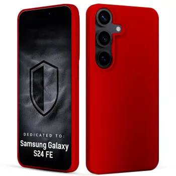 3MK PROTECTION Samsung Galaxy S24 FE - 3mk Hardy Mellow Case rød