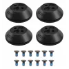 SUNNYLIFE 4x Motor Protective Covers for DJI Avata 2 Drone - Silicone Dustproof Scratch-resistant Anti-collision - Black
