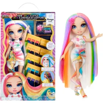 MGA Rainbow High Hair Chalk & Style Dukke - Amaya Raine