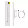 Baseus Magnetic Stepless Pro skærmlampe med touchpanel (hvid)