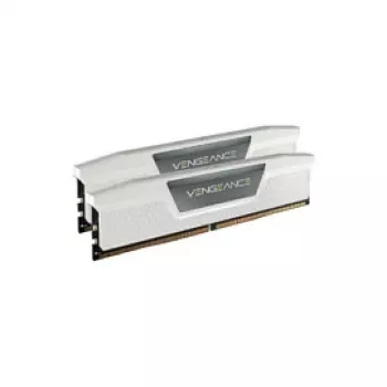 CORSAIR Vengeance RGB 32GB (2x16GB) DDR5 6000MHz CL38 hvidt desktop-arbejdshukommelsessæt