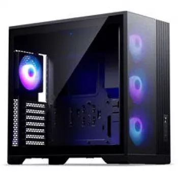 Phanteks XT M5 Midi-Tower PC-kabinet, ATX, Mesh-front, hærdet glas, 3x D-RGB-blæsere, sort