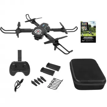 Revell RC Quadrocopter GO! Video 2.0 - flyveklar kameradrone med 2,4 GHz fjernbetjening