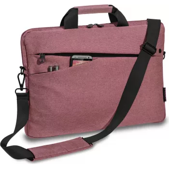 PEDEA Fashion 13,3 inch laptop-skuldertaske 33,8 cm pink/sort
