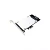 LogiLink PCI Express 3.0 x4 dual M.2 NVMe SSD og dual SATA III hybrid-adapterkort