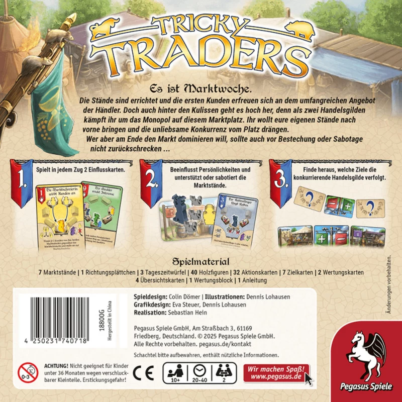 PEGASUS Tricky Traders strategispil
