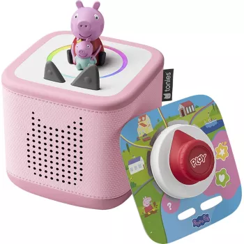 Tonies Toniebox 2 pink Play Set med Peppa Pig