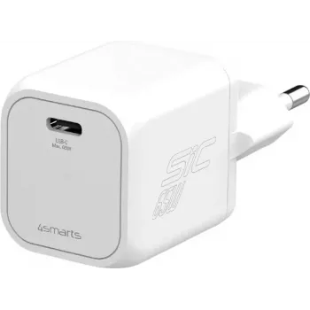 4smarts PDPlug SiC 45W USB-C vægoplader hvid