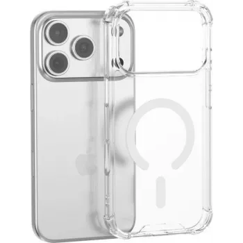 4SMARTS Hybrid Case Ibiza til Apple iPhone 18 Pro Max / 17 Pro Max MagSafe - transparent
