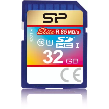 Silicon Power Elite SDHC 32GB UHS-I hukommelseskort (SP032GBSDHAU1V10)