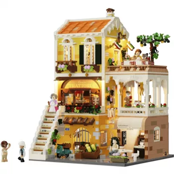 LUMIBRICKS Italiensk restaurant i landhusstil