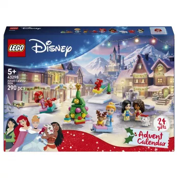 LEGO 43298 Disney Princess adventskalender 2026