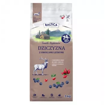 BA5 BALTICA Flavours of Regions vildt med skovbær tørfoder til små racer 3 kg