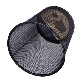 Deli mesh-skraldespand 12L sort