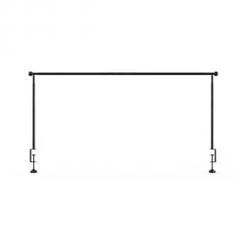 NewGarden Garland Lift sol-LED-lyskæde, 10 kugler, 2,5 m, sort