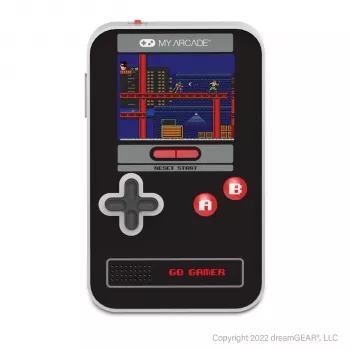 dreamGear My Arcade Go Gamer Classic 300-i-1 håndholdt spillekonsol, sort