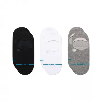 Stance Icon No-Show-sokker 3-pak - Flerfarvet