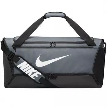 Nike Brasilia 9.5 træningsduffelbag medium Dark Smoke Grey/Black/White DH7710 068