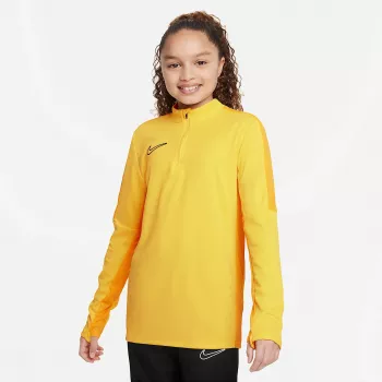 Nike Dri-FIT Academy 23 Drill Top Børn Kortærmet trøje, gul (DR1356-719), størrelse S