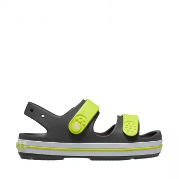 Crocs Crocband Cruiser Børne-Sandaler Grafit gul størrelse 32-33