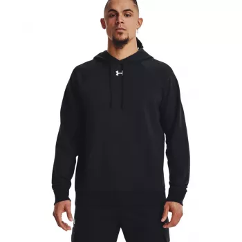 Under Armour Herre Rival Fleece Hoodie sort 2XL