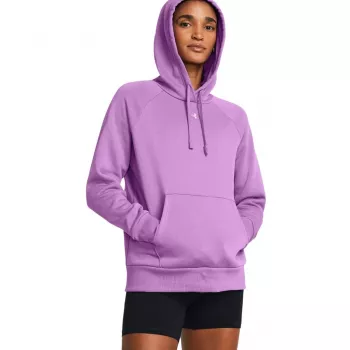 Under Armour Herre Rival Fleece Hoodie lilla 1379500 560 M