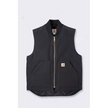 Carhartt V01 Firm Duck isoleret vest sort