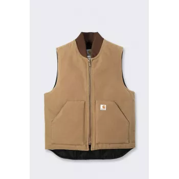 Carhartt V01 Firm Duck Isoleret Vest brun