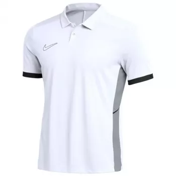 Nike Dri-FIT Academy 25 Herre Kortærmet Poloshirt hvid FZ9759-100 Størrelse M