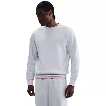 Nike Club Fleece herre hættetrøje mørkegrå Heather XL