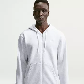 Nike Club BB FZ Hoodie herre grå FN3861 051 M