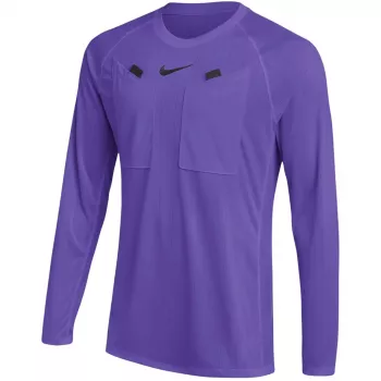 Nike Dri-FIT Referee III herre-fodboldtrøje med lange ærmer lilla 2XL
