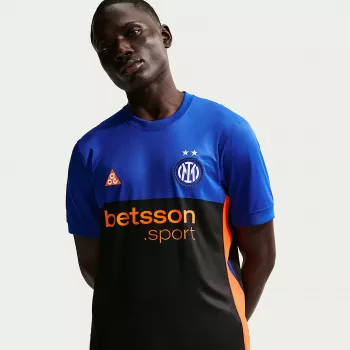 Nike Inter Mailand 2026 Stadium SE Herre Fodboldtrøje Sort-Blå IM6998-413 Størrelse S