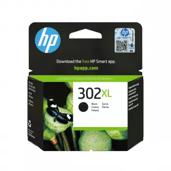 HP 302XL High Yield sort Original printerpatron - 430 sider