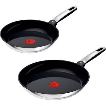 Tefal Emotion rustfrit stål-pandesæt, 2 dele, 24/28 cm