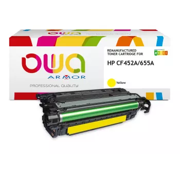 Armor OWA gul tonerkassette kompatibel med HP CF452A (10 500 sider)