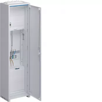 Hager universZ komplet fordelerkabinet ZB313M1NT 1100x300x205mm 1 række SKII IP44