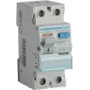 HAGER CDA263J RCCB fejlstrømsafbryder 1P+N 63A 30mA type A 6kA 230V 2-modul DIN-skinne