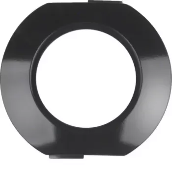 Hager WTD3372BG mellemramme 1-fach serie 1930 blank sort