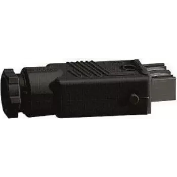 Somfy 9011808A Hirschmann Stak3 Female Connector 16 A 3-Pole Screw Terminal IP54 Black