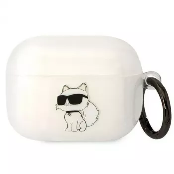 Karl Lagerfeld KLAPHNCHTCT AirPods Pro etui gennemsigtigt Ikonik Choupette