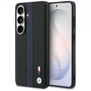 BMW Perforated Stripe Logo MagSafe-cover til Samsung Galaxy S26 – blå